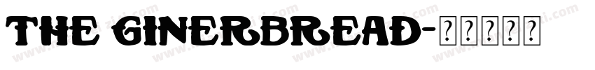 the ginerbread字体转换